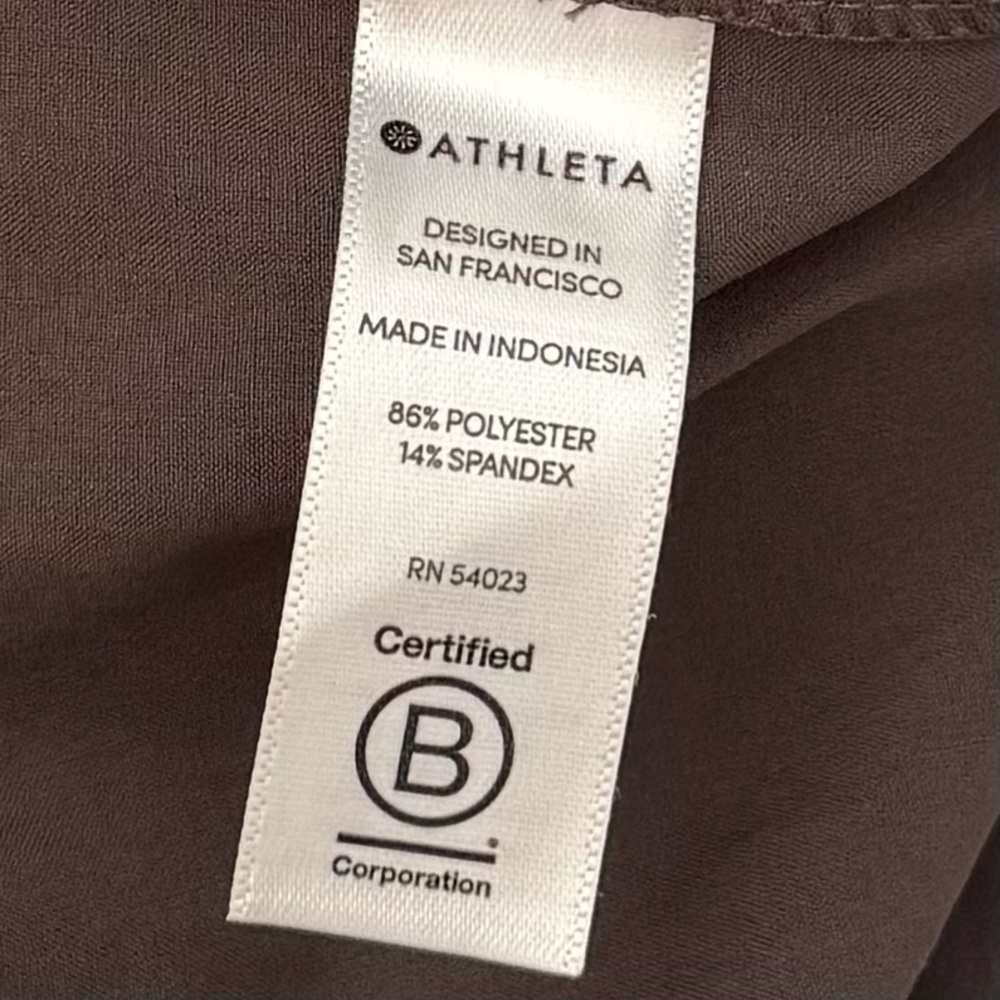 Athleta Skyline High Rise Paperbag Tie Waist Ankle Pants Size 2 - Picture 5 of 6